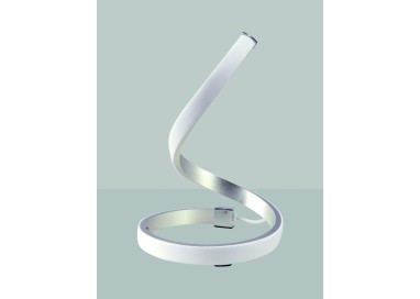 Lampe de table LED NUR Argent chromé