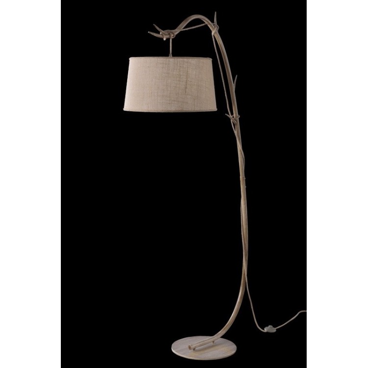 Lampadaire SABINA Imitation bois