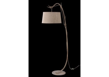 Lampadaire SABINA Imitation bois