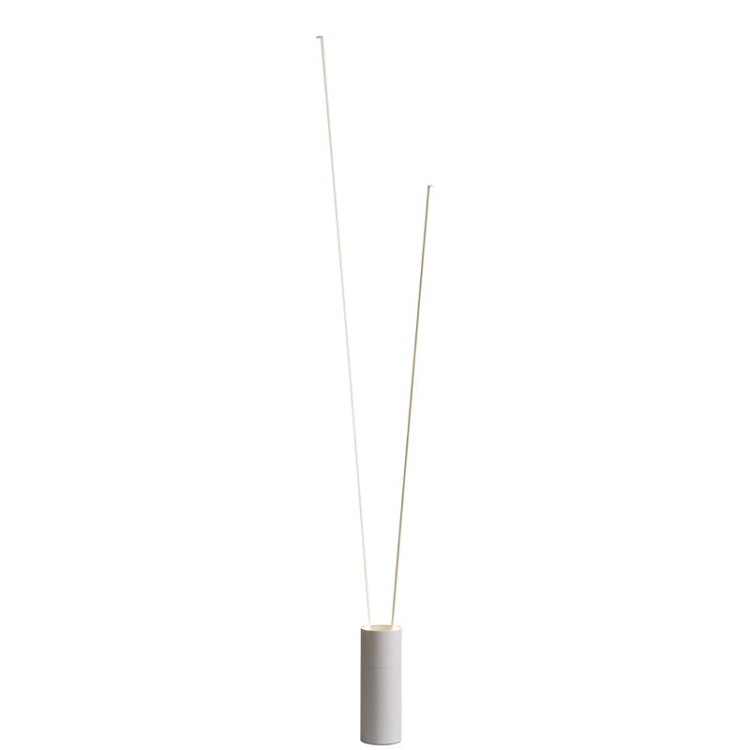 Lampadaire LED à intensité variable VERTICAL Blanc