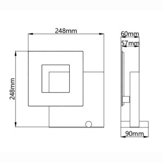 Lampe de table LED 18W DALIA Or + marbre blanc