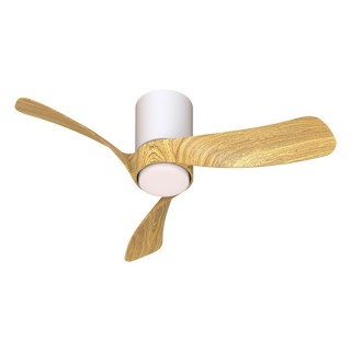 Ventilateur 26W LED 18W NEMO XS Bois