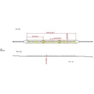 RUBAN LED 24V 19,2w/m IP20 3000K ROULEAU 5M