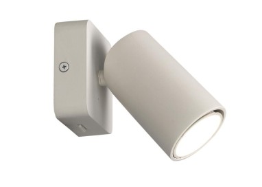 Applique murale SAL Blanc mat, luminaire, Mantra