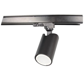 Projecteur pour rail triphasé SAL Noir mat