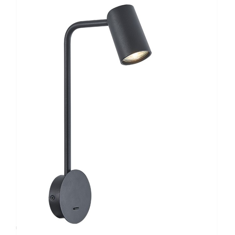 Applique murale SAL Sable noir, luminaire, Mantra