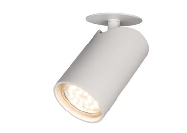 SPOT ENCASTRÉ 1L GU10 SAL Blanc - Luminaire Mantra