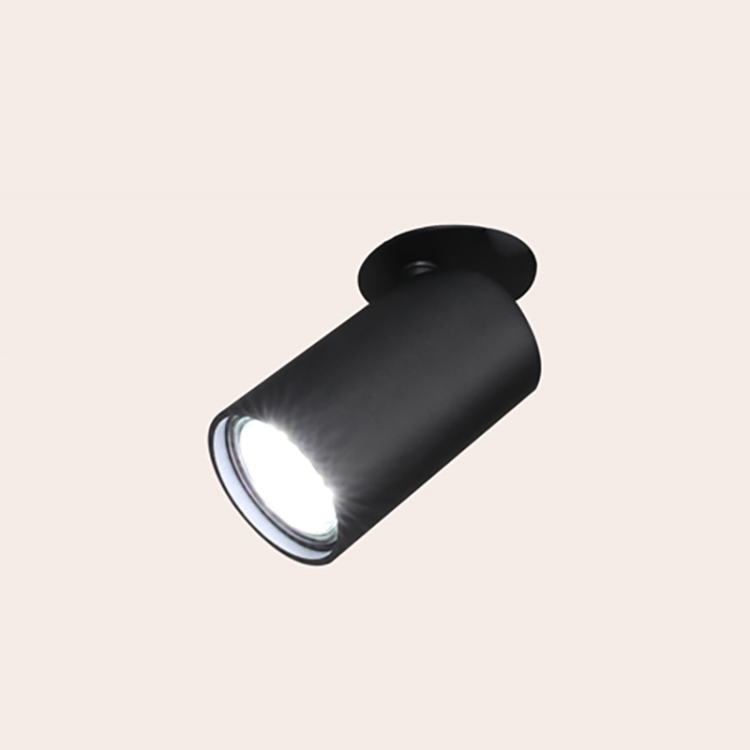 SPOT ENCASTRÉ 1L GU10 SAL Noir, Luminaire, Mantra