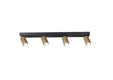 LUMIERE LINEAIRE 4L GU10 SAL Or - Luminaire - Mantra