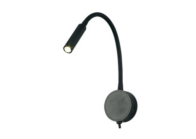 Applique LED Reader BOAVISTA Noir mat