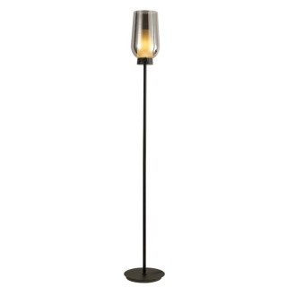 Lampadaire NORA Noir/Marbre