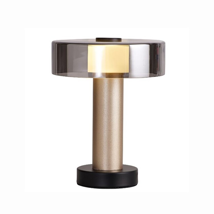 Lampe de table GIN Or/Noir