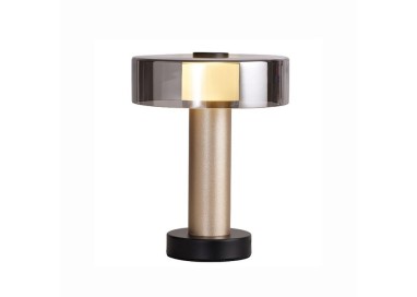 Lampe de table GIN Or/Noir