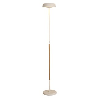 Lampadaire NOA II Blanc/Bois