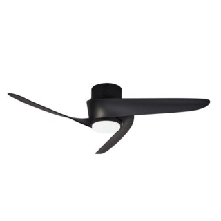 Ventilateur 30W LED 24W GROENLAND M Noir