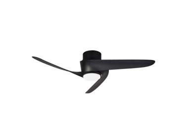 Ventilateur LED GROENLAND M Noir, Luminaire Mantra