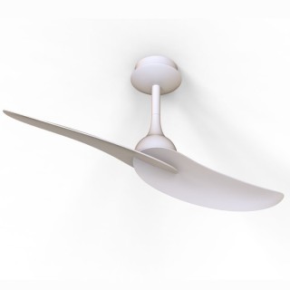 Ventilateur 2 pales 32W IPANEMA Blanc