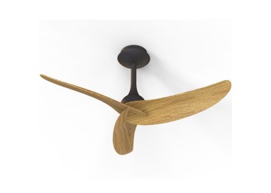 Ventilateur 3 pales 32W IPANEMA Noir/Bois