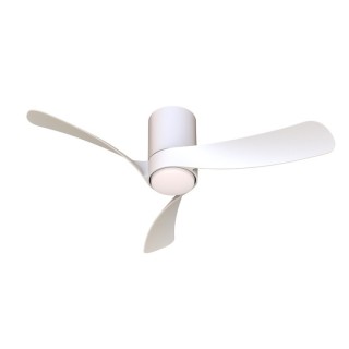 Ventilateur 30W LED 24W NEMO S Blanc