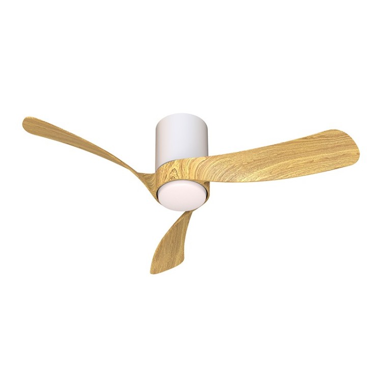Ventilateur 30W LED 24W NEMO S Bois
