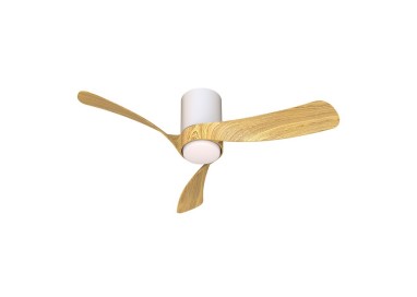 Ventilateur 30W LED 24W NEMO S Bois