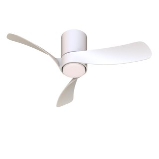 Ventilateur 26W LED 18W NEMO XS Blanc