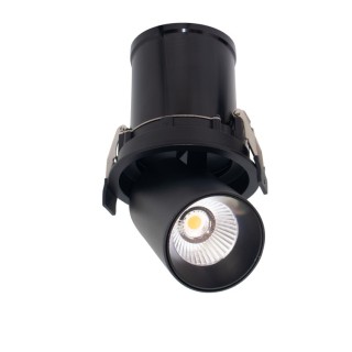 Encastré LED 12W 3000K GARDA Noir