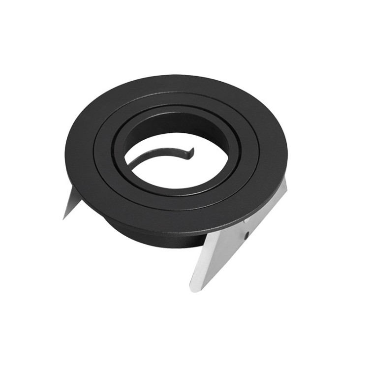 Encastré 1 lumière BASICO GU10 Noir Mantra