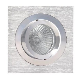 Spot encastré BASICO GU10 Nickel Sat.+Chrome