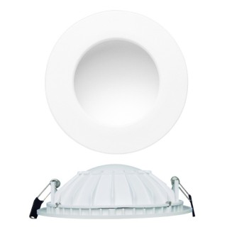 Éclairage vers le bas à LED CABRERA Blanc mat