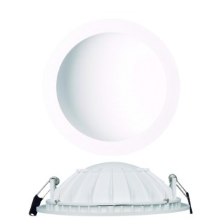 Éclairage vers le bas à LED CABRERA Blanc mat