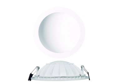 Éclairage vers le bas à LED CABRERA Blanc mat