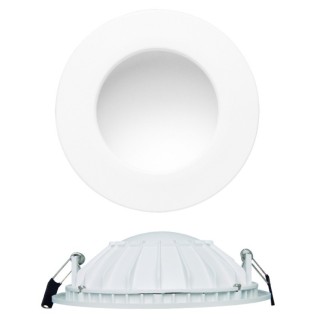 Éclairage vers le bas à LED CABRERA Blanc mat