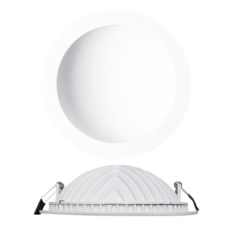 Éclairage vers le bas à LED CABRERA Blanc mat
