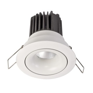 Spot LED encastré FORMENTERA Blanc mat