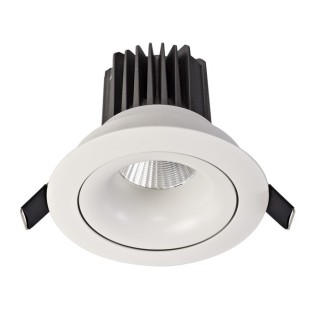 Spot LED encastré FORMENTERA Blanc mat
