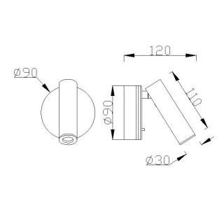 Suspension, 1 lumiere, metal alu, satin silver,6077