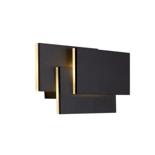 Applique murale LED 12W 3000K TAHITI Noir