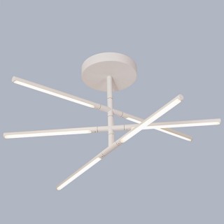 Plafonnier LED 3 TORCH Sable blanc