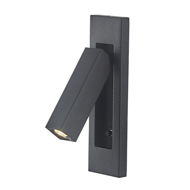 Applique murale LED GOKOVA Sable noir Mantra