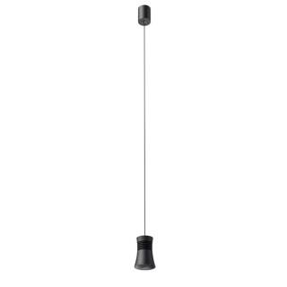 Suspension 1 lumière GU10 PAGODA Noir