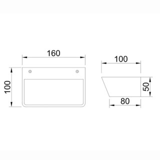 Applique murale LED 15W 3000K ALTEA Blanc