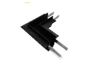 JOINT EN L ENCASTRÉ 90° NOIR MAGNETO Mantra