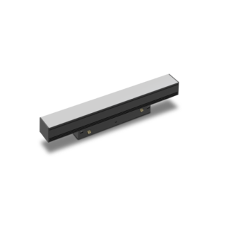 DIFFUSEUR DE LUMIÈRE LINÉAIRE 8W NOIR 3000K MAGNETO Noir