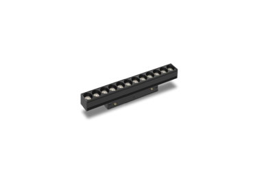 LUMIÈRE LINÉAIRE COB 12W Noir - Luminaire Mantra