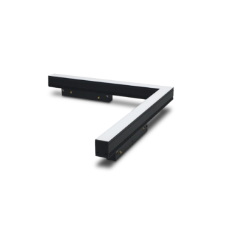 DIFFUSEUR D'ANGLE 16W NOIR 3000K TRIAC MAGNETO Noir