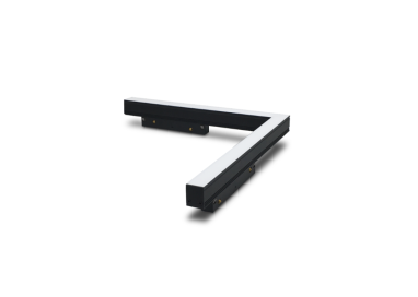 DIFFUSEUR D'ANGLE 16W NOIR 3000K TRIAC MAGNETO Noir