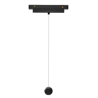 SUSPENSION BOULE 7W NOIRE 3000K TRIAC MAGNETO Noir