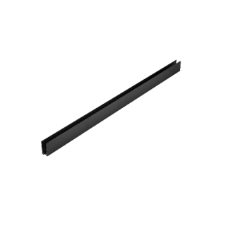 RAIL DE SURFACE 1M NOIR MAGNETO Noir
