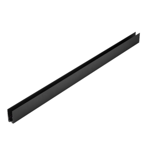 RAIL DE SURFACE 2M NOIR MAGNETO Noir